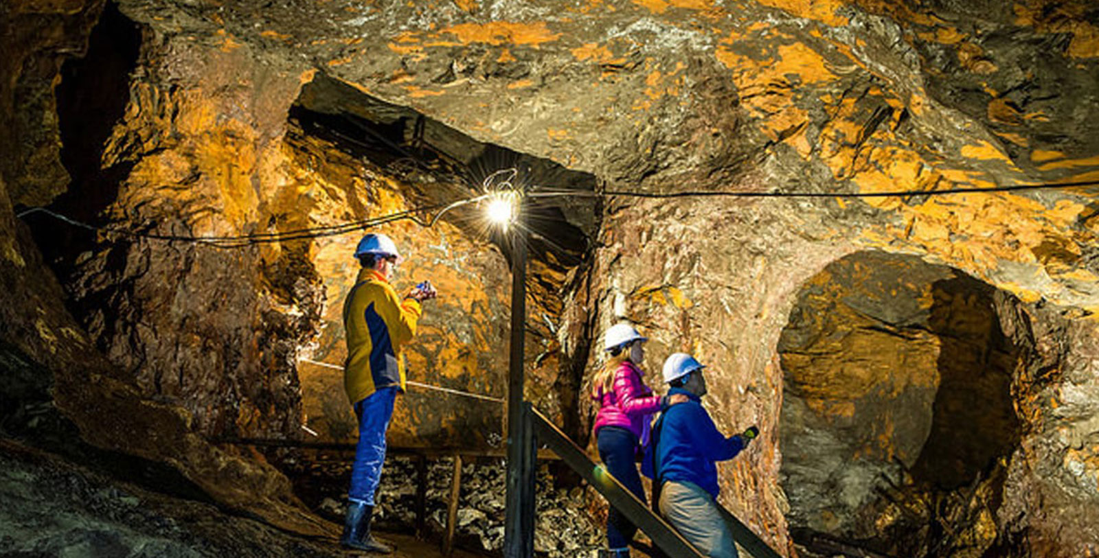 Explore Olavsgruva and walk through 350 years of mining history.