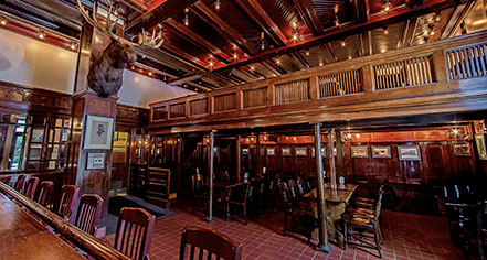 Dining at
The Menger Hotel
in San Antonio