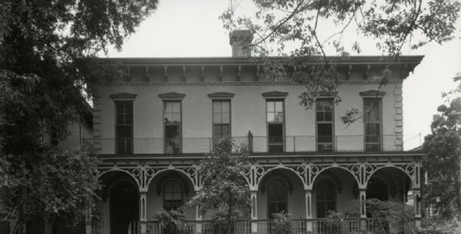 Historic Image of Hotel Exterior, Bellwether House, 1876, Member of Historic Hotels of America, Savannah, Georgia, Ghost Story