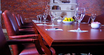 Meetings at
River Street Inn
in Savannah