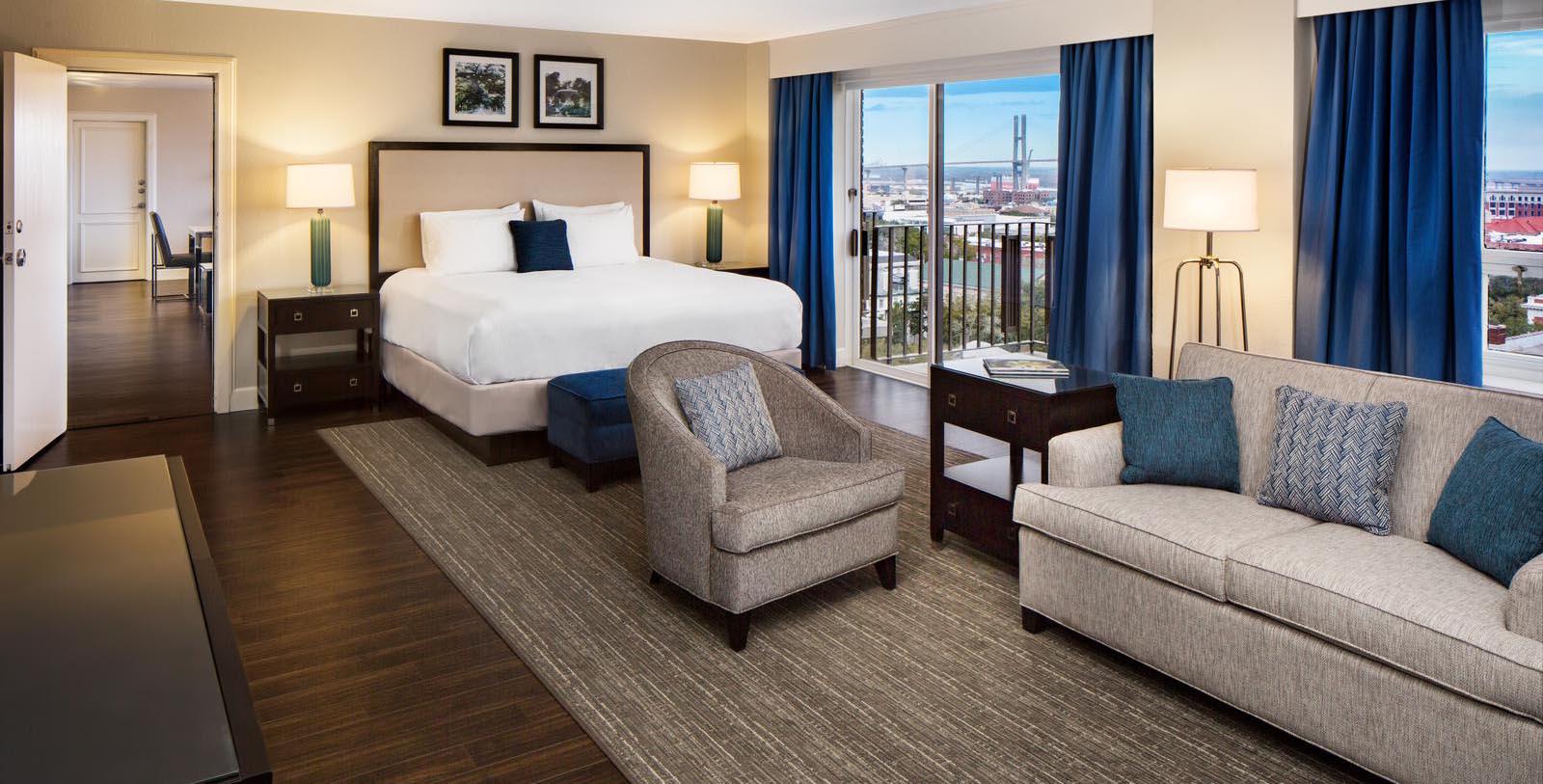 Image of Guestroom The DeSoto, 1890, Member of Historic Hotels of America, in Savannah, Georgia, Location