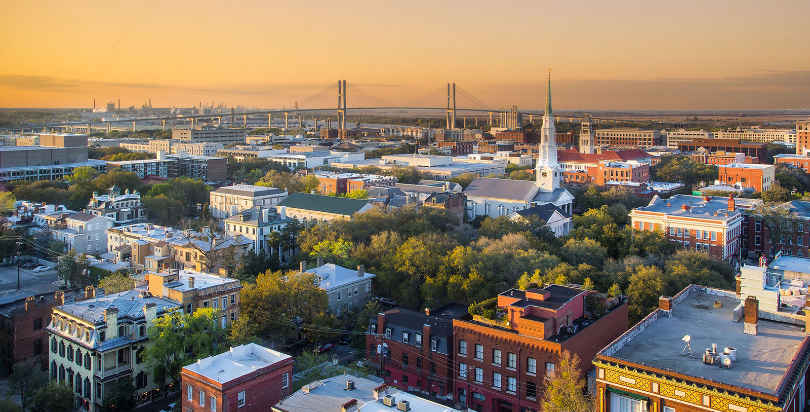 Explore Savannah’s historic street-grid system, recognized as a National Historic Landmark.