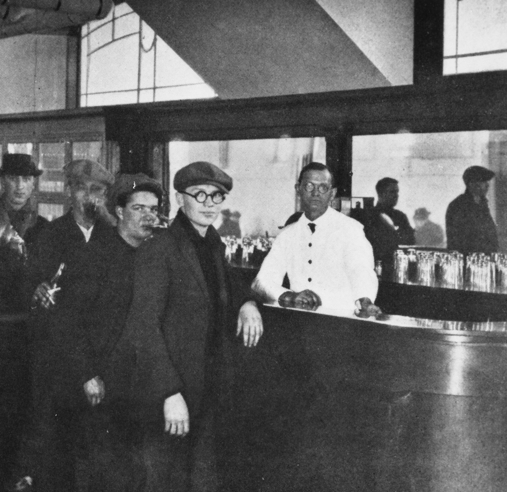 Historical Image of Bar, The American Club, 1918, Member of Historic Hotels of America, in Kohler, Wisconsin.