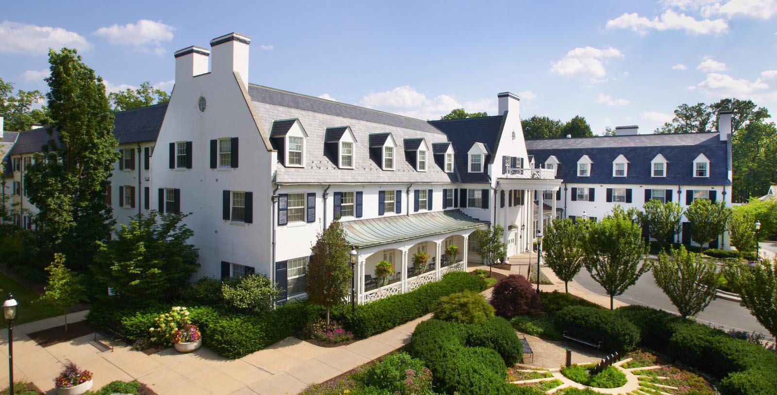 Image of Hotel Exterior The Nittany Lion Inn of the Pennsylvania State University, 1931, Member of Historic Hotels of America, in State College, Pennsylvania, Overview