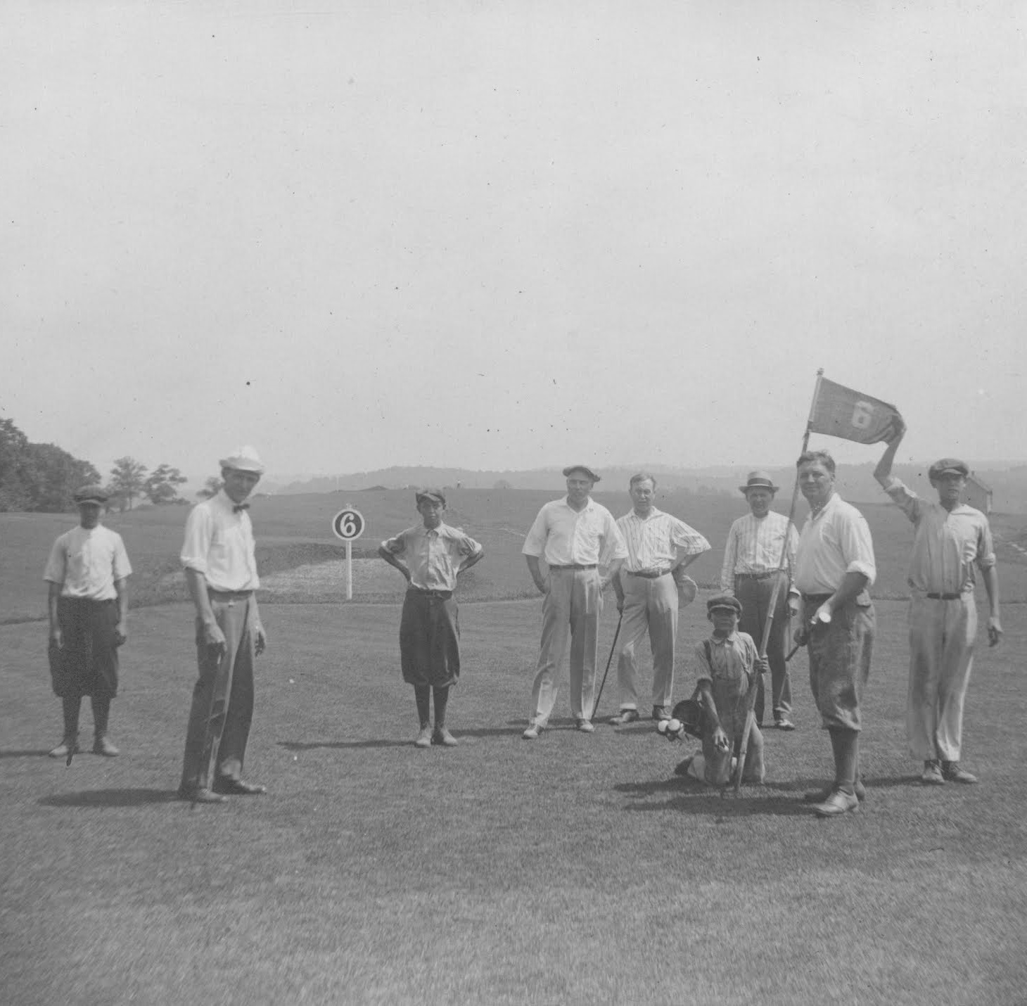 Historical Image of The Donald Ross Course Circa 1924, French Lick Springs Hotel, 1845, Member of Historic Hotels of America, in French Lick, Indiana.