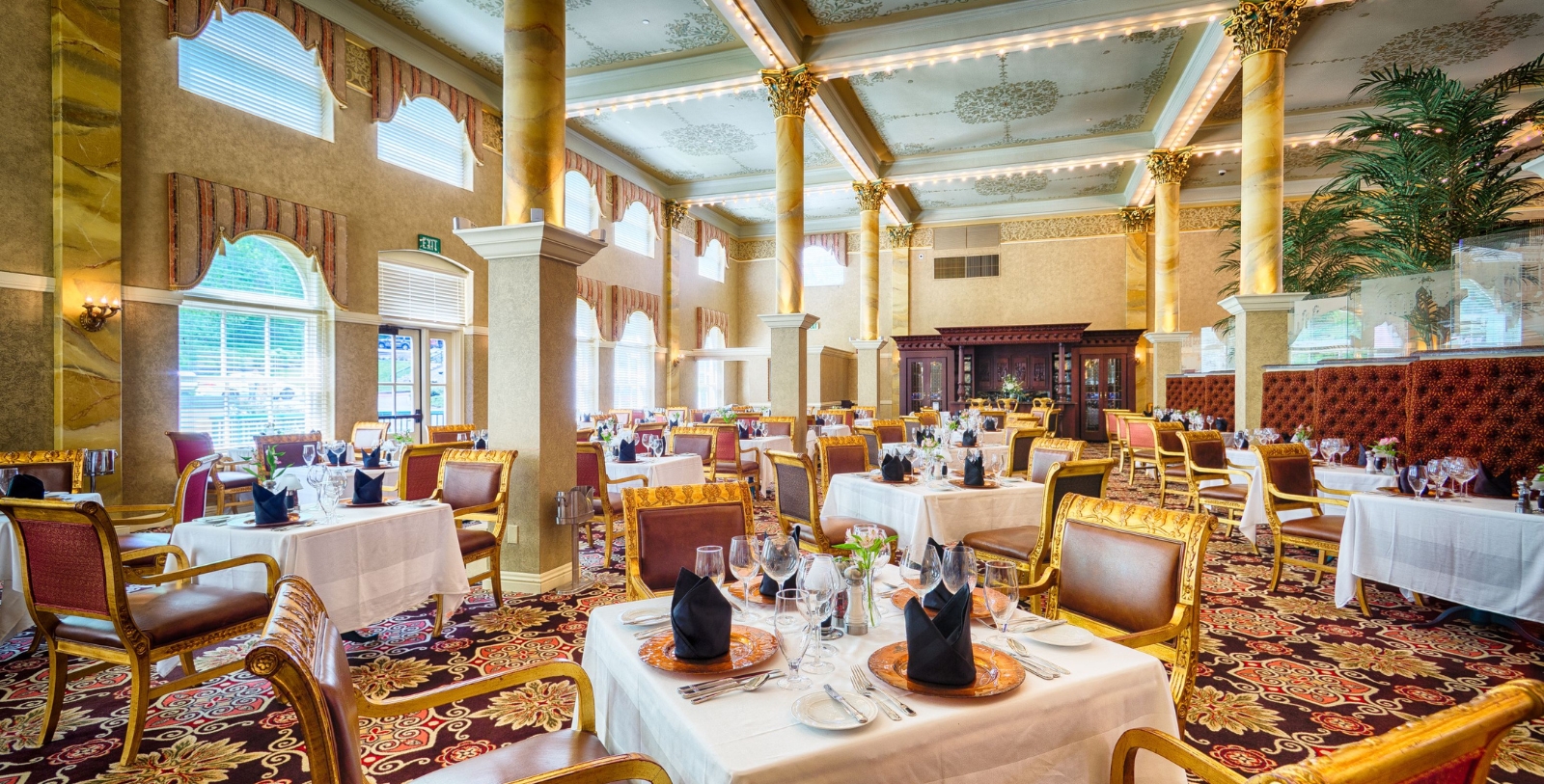 Image of Dining at French Lick Springs Hotel, 1845, Member of Historic Hotels of America, in French Lick, Indiana, Dining