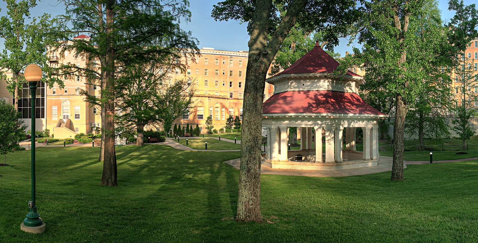 Experience the historic mineral waters of the French Lick Springs Hotel.