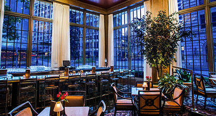 Dining at
Mayflower Park Hotel
in Seattle