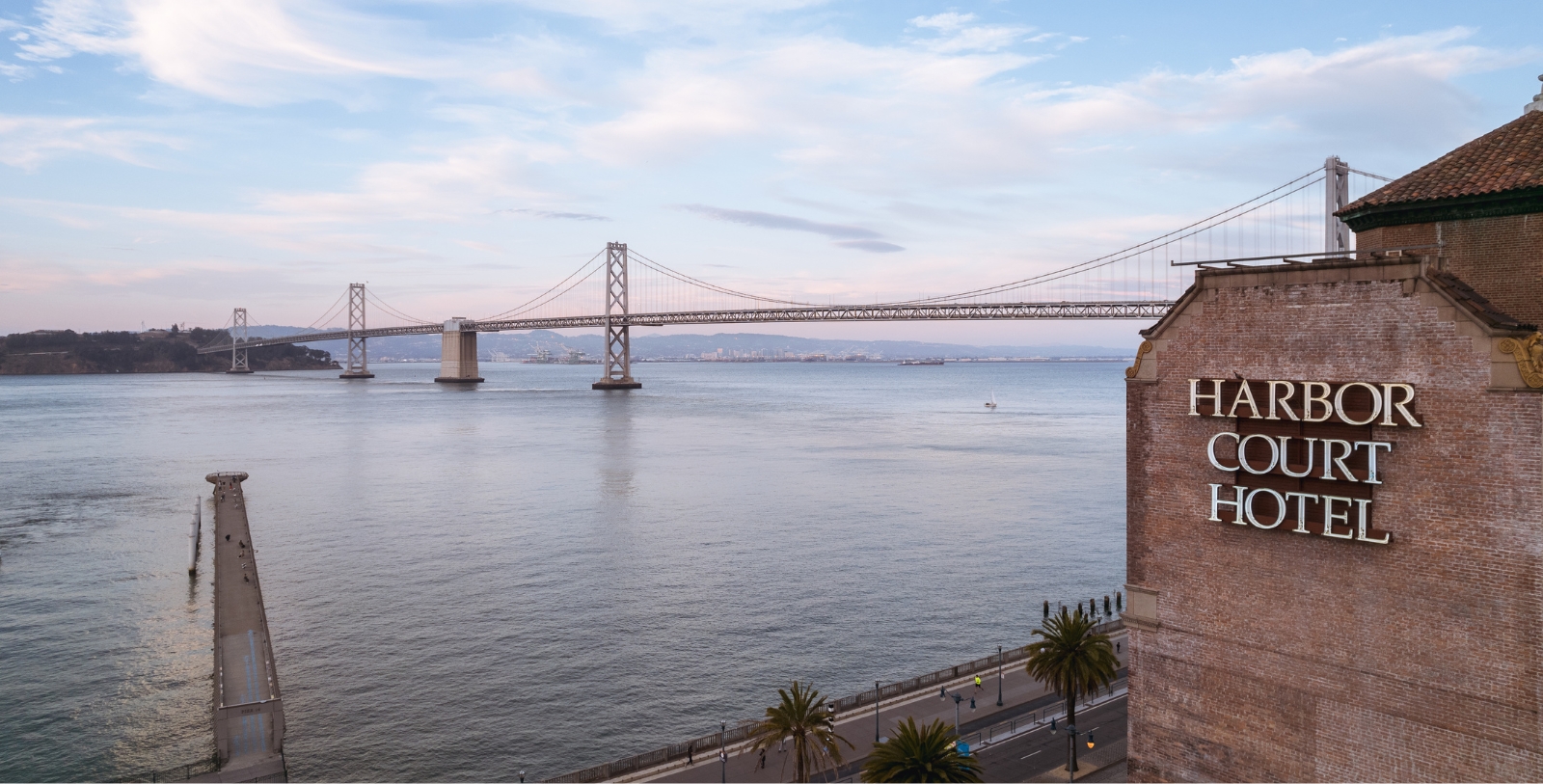 Take in unparalleled views of San Francisco Bay.