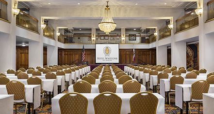 Meetings at
Hotel Whitcomb
in San Francisco