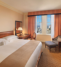 Accommodations:
InterContinental Mark Hopkins Hotel
in San Francisco