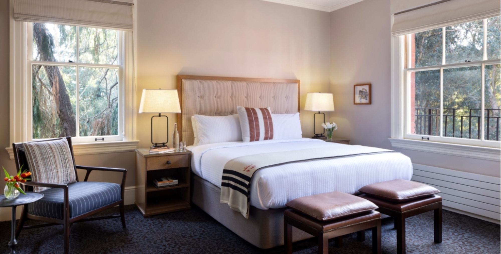 Image of Guestroom Interior, Inn at the Presidio in San Francisco, California, 1903, Member of Historic Hotels of America, Accommodations