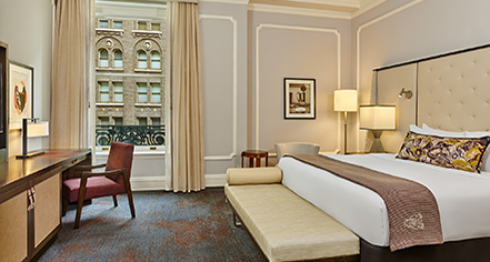 Palace Hotel
in San Francisco