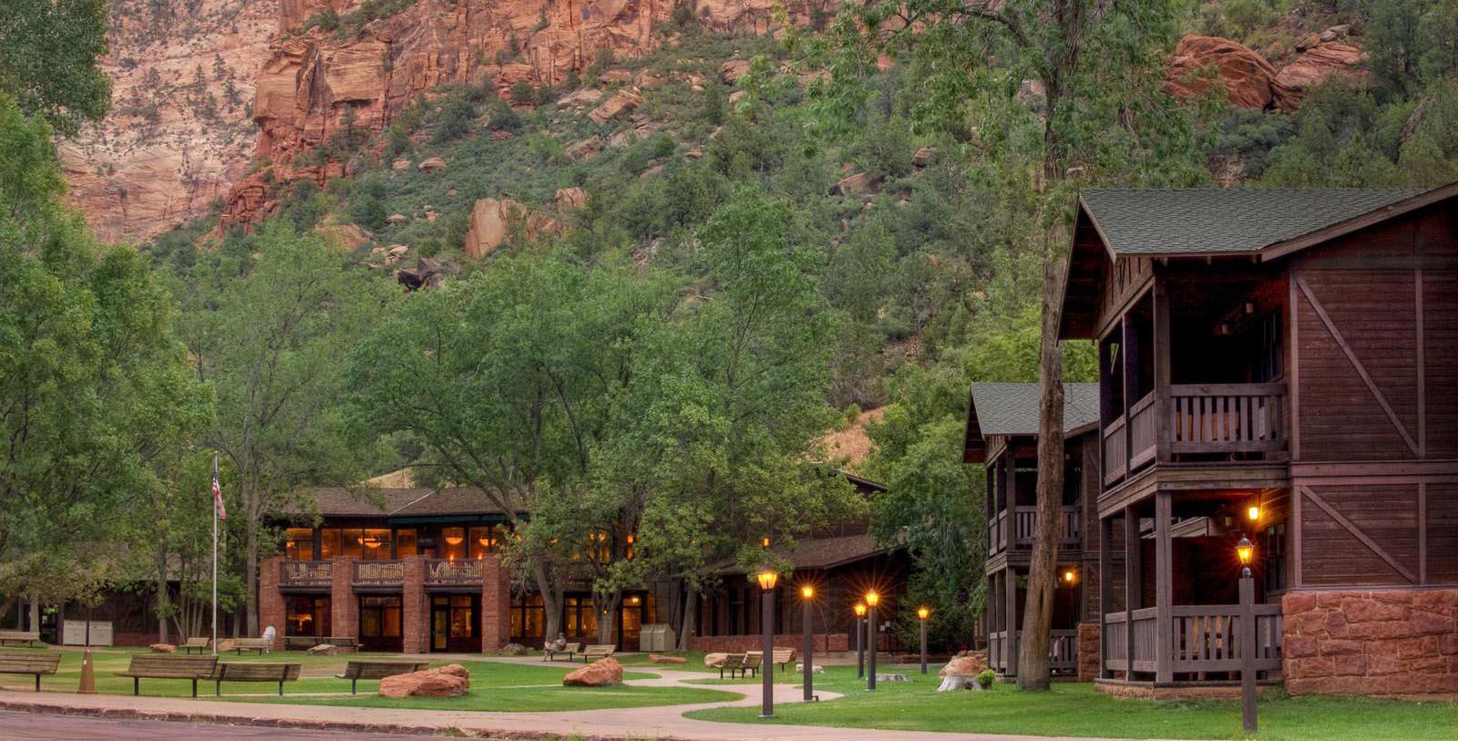 Image of Red Rock Grill dining room Zion Lodge, 1924, Member of Historic Hotels of America, in Springdale, Utah, Taste