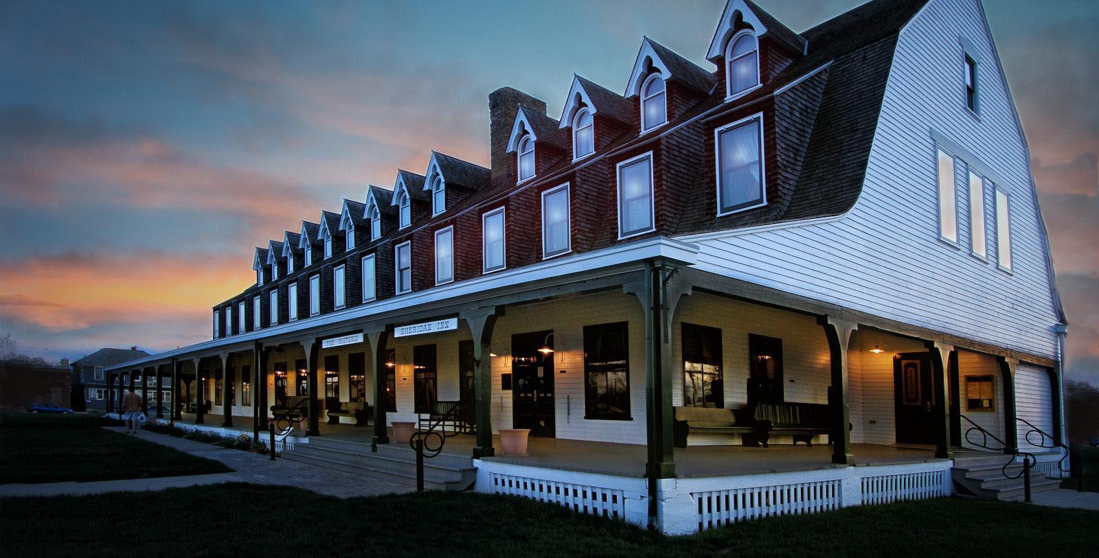 Image of Exterior Sheridan Inn, 1893, Member of Historic Hotels of America, in Sheridan, Wyoming, Golf