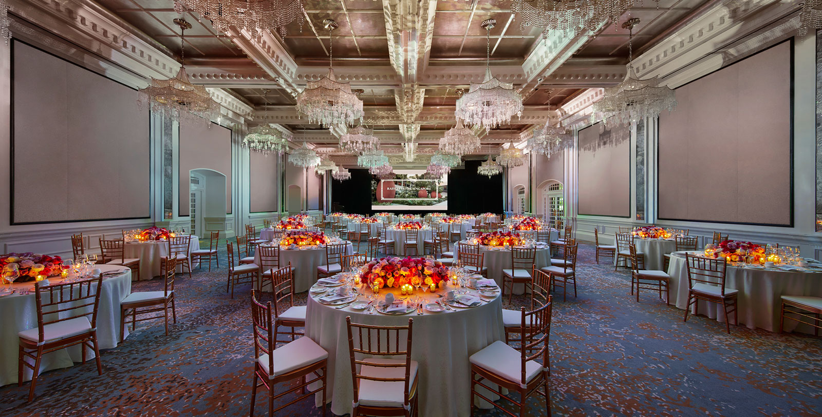 Image of Jubilee Ballroom at Raffles Singapore, 1887, Member of Historic Hotels Worldwide, in Singapore, Special Occasions