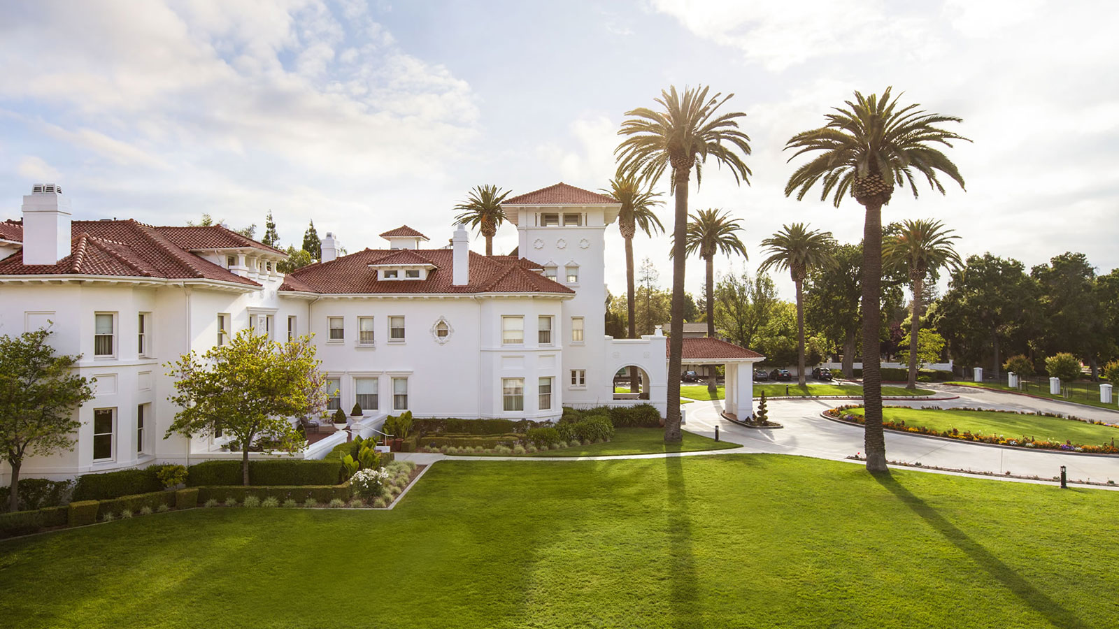 Discover the Mediterranean Revival-style architecture of Hayes Mansion San Jose, Curio Collection by Hilton.