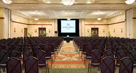 Meetings at
Caribe Hilton
in San Juan