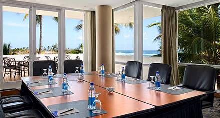 Venues & Services:
Caribe Hilton
in San Juan