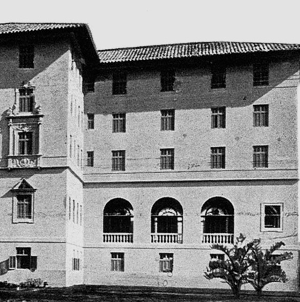 Historical Image of Exterior Details, Condado Vanderbilt Hotel, 1919, Member of Historic Hotels of America, in San Juan, Puerto Rico.