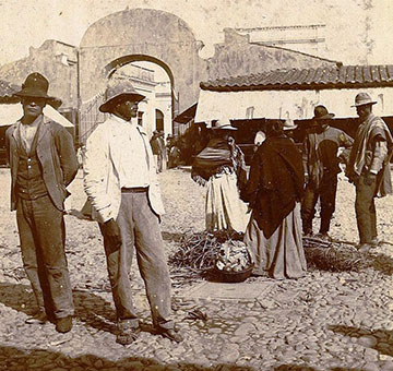 Historical Image of Nearby Salta Circa 1850, Patios de Cafayate, 1740, Member of Historic Hotels Worldwide, in Cafayate, Argentina.