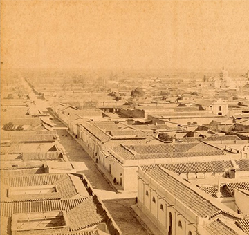 Historical Image of Nearby Salta Circa 1850, Patios de Cafayate, 1740, Member of Historic Hotels Worldwide, in Cafayate, Argentina.