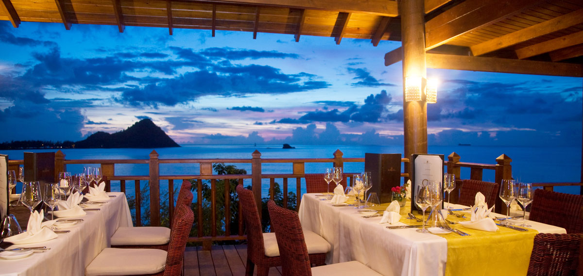 Cap Maison Resort & Spa Gros Islet Dining St. Lucia Dining