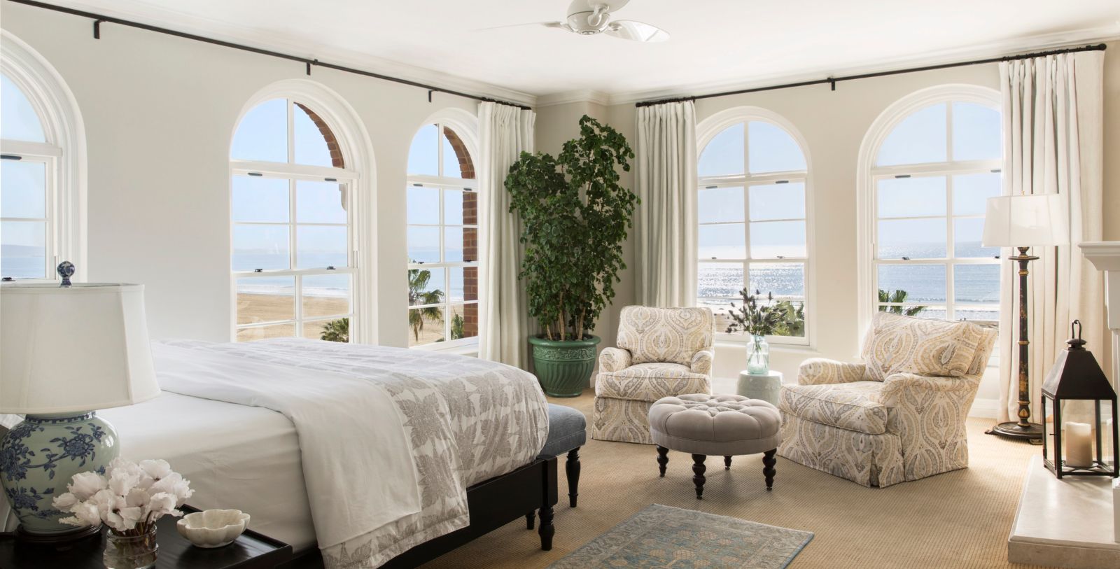 Image of Guestroom Interior Ocean View, Hotel Casa del Mar in Santa Monica, California, 1926, Member of Historic Hotels of America, Accommodations