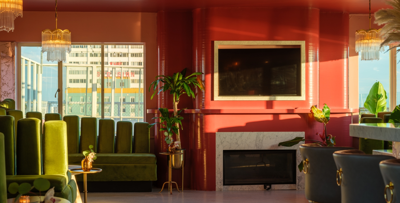 Image of Dining at The Eden, (1940) a Member of Historic Hotels of America in Santa Monica, California.