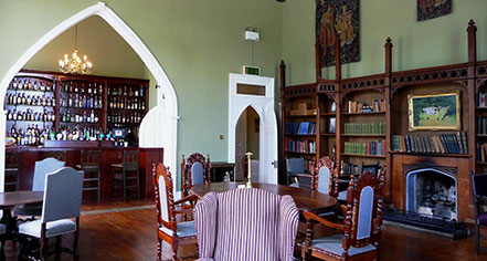 Dining at
Kinnitty Castle Hotel
in Birr