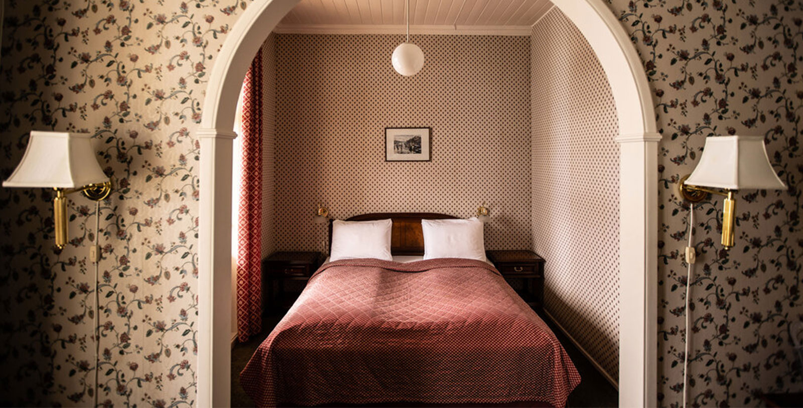 Image of Guestroom Interior Kviknes Hotel, 1752, Member of Historic Hotels Worldwide, in Balestrand, Norway, Accommodations