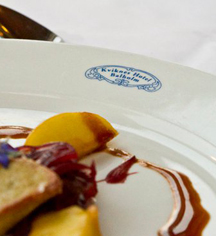 Dining at
Kviknes Hotel
in Balestrand