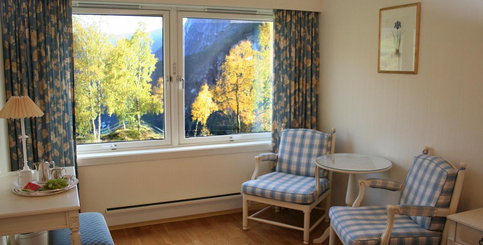 Image of Guestroom Sitting Area at Stalheim Hotel, 1750, Member of Historic Hotels Worldwide, in Stalheim, Norway, Taste