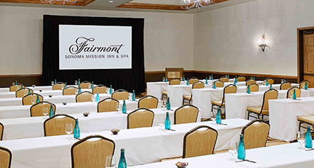 Meetings at
Fairmont Sonoma Mission Inn & Spa
in Sonoma
