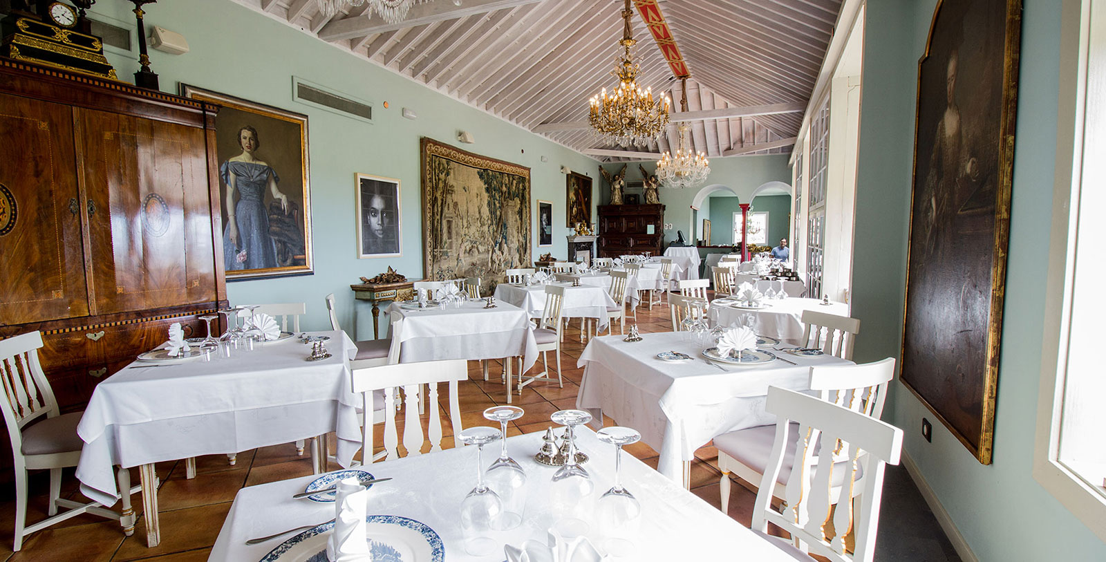 Image of El Sitio Restaurant, Hotel Hacienda de Abajo, 1493, Member of Historic Hotels Worldwide, Santa Cruz de Tenerife, Spain, Dining