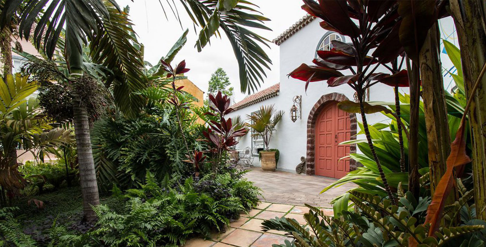 Image of exterior landscaping, Hotel Hacienda de Abajo, 1493, Member of Historic Hotels Worldwide, Santa Cruz de Tenerife, Spain, Explore