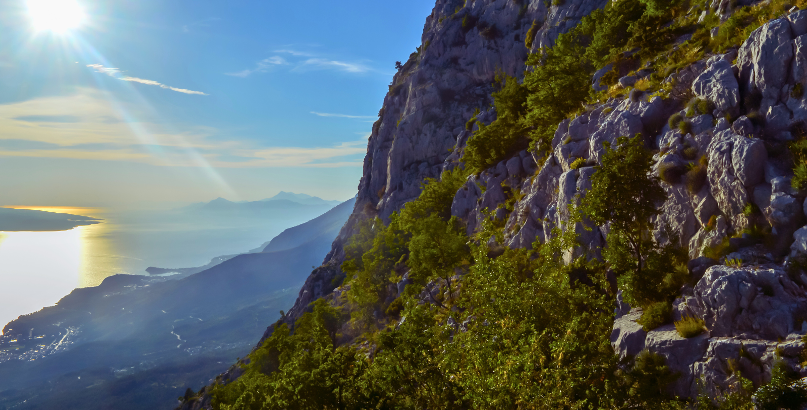 Explore the wild beauty of Biokovo Nature Park, a haven for hikers with breathtaking views of the Makarska Riviera and the surrounding mountains.