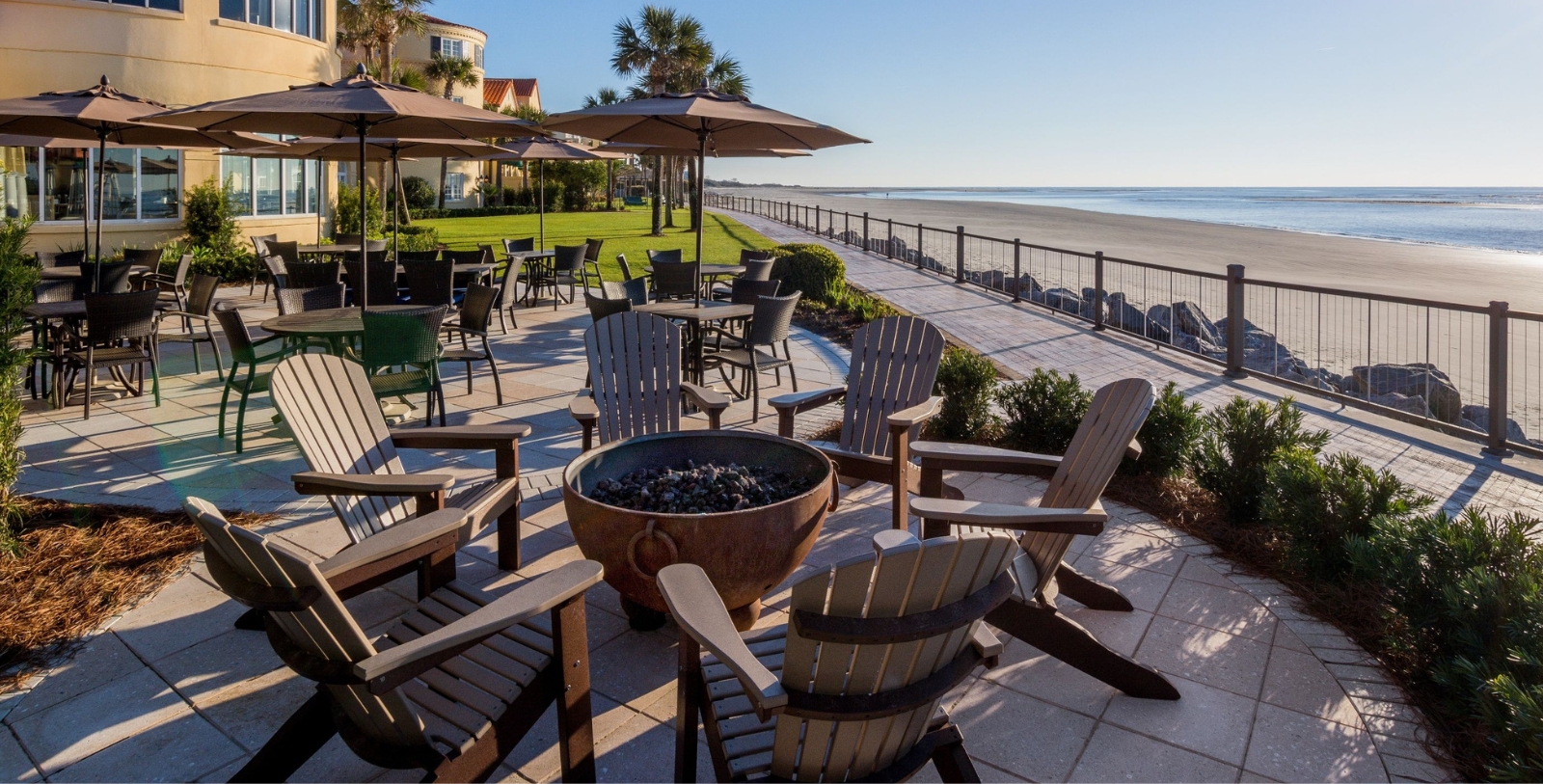 Image of ECHO Restaurant of the King and Prince Beach and Golf Resort on St Simons Island, Georgia