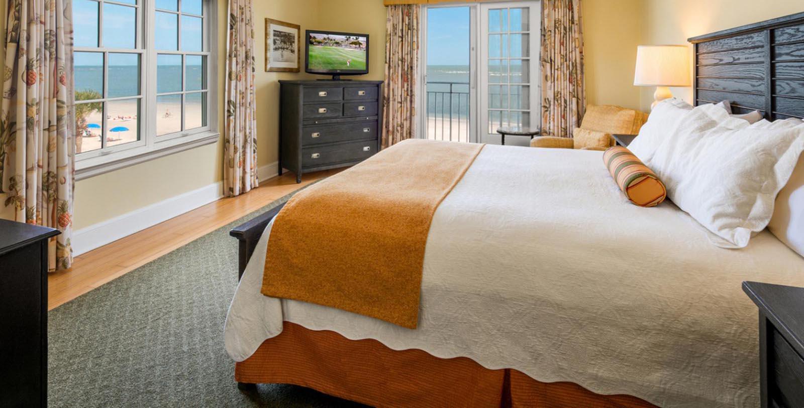 Image of Guestroom at The King and Prince Beach and Golf Resort, 1935, Member of Historic Hotels of America, on St. Simons Island, Georgia, Location Map