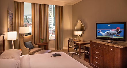 King Room With Whirlpool at Hilton St. Louis Downtown at the Arch | St. Louis Missouri ...