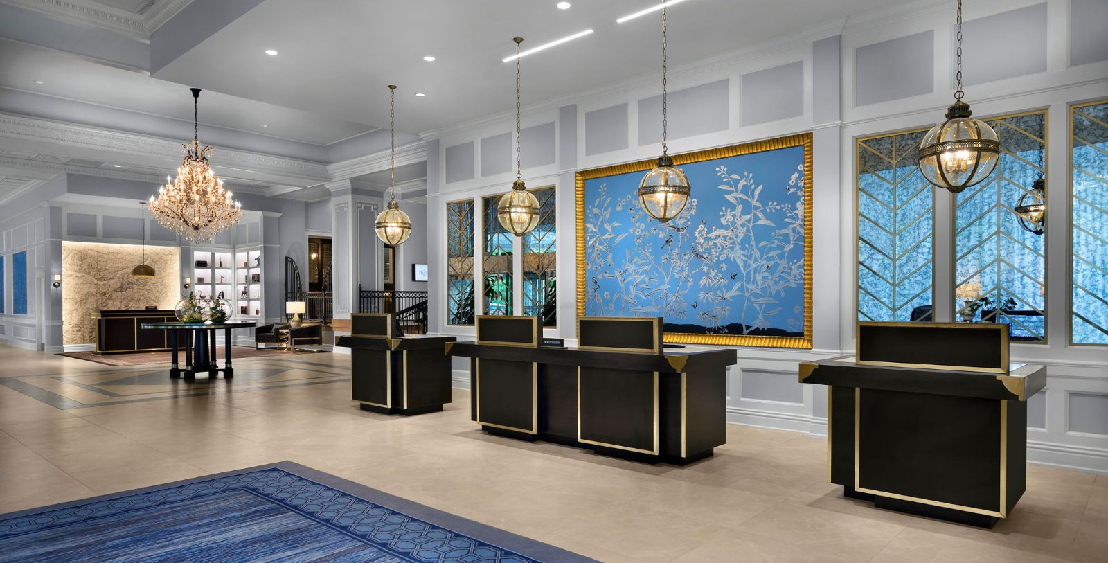 Discover the Art-Deco style architecture of The Royal Sonesta Chase Park Plaza St. Louis.