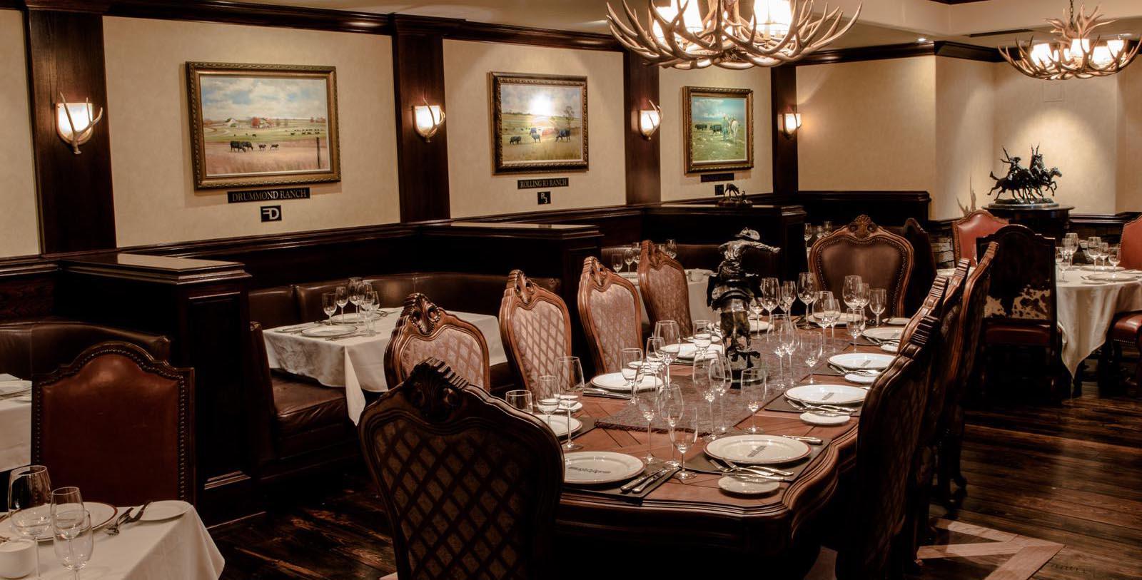 Taste some classic Oklahoma-style cuisine at the Ranchers Club.