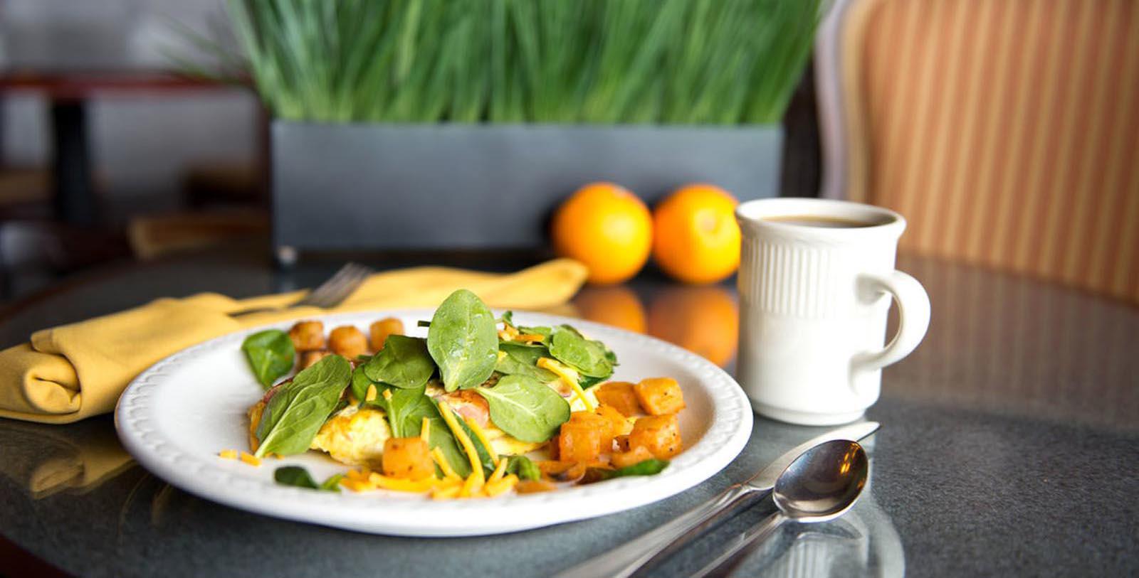 Image of Breakfast, Jefferson Clinton Hotel in Syracuse, New York, 1928, Member of Historic Hotels of America, Explore