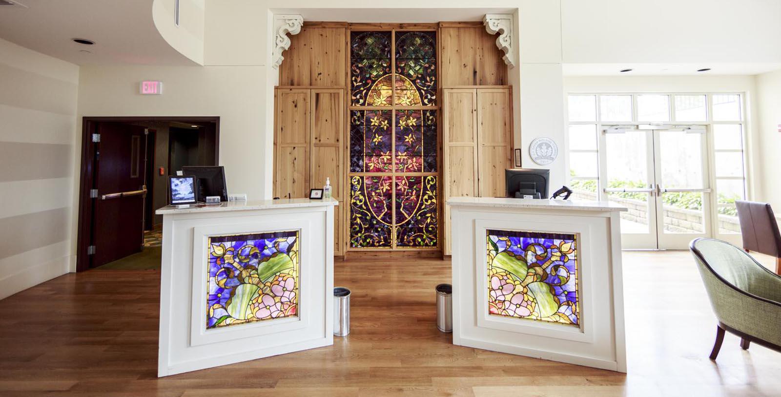 Image of Lobby & Front Desk, Hotel Skyler Syracuse, Tapestry Collection by Hilton, Syracuse, 1921, New York, Member of Historic Hotels of America, Discover