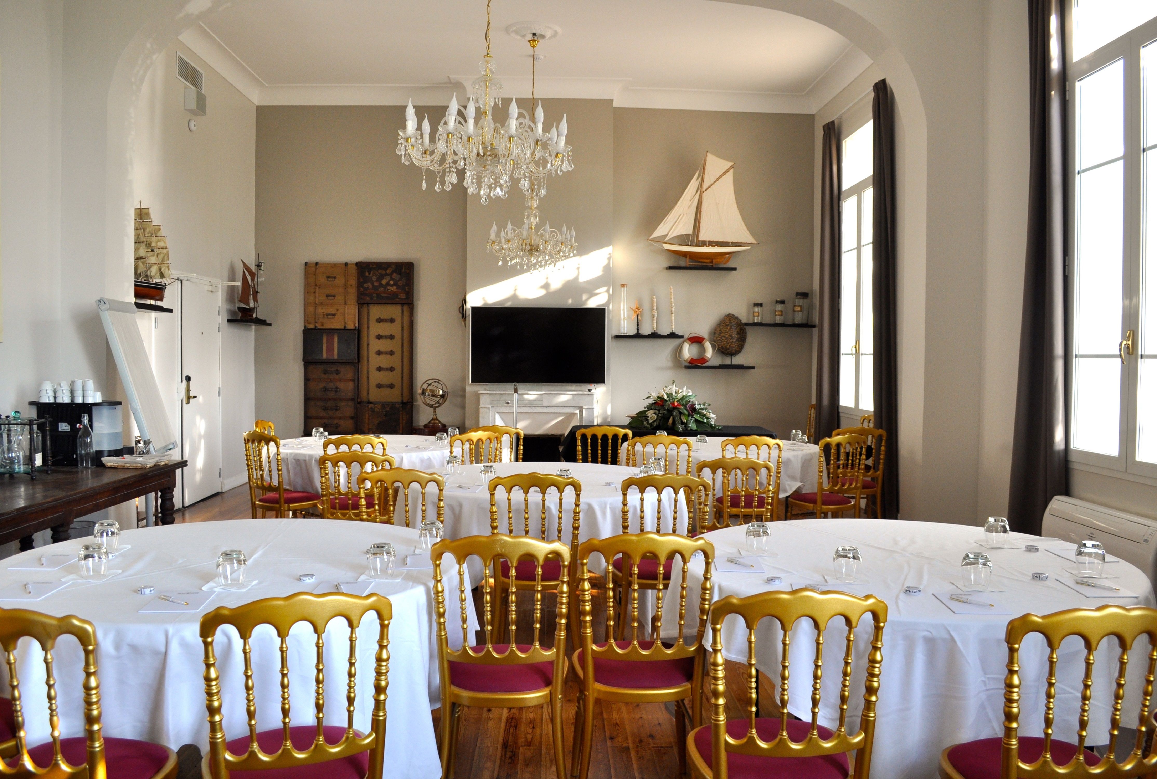 Image of Marco Pollo Meeting Room, Le Grand Hotel Des Sablettes Plage, France, Weddings