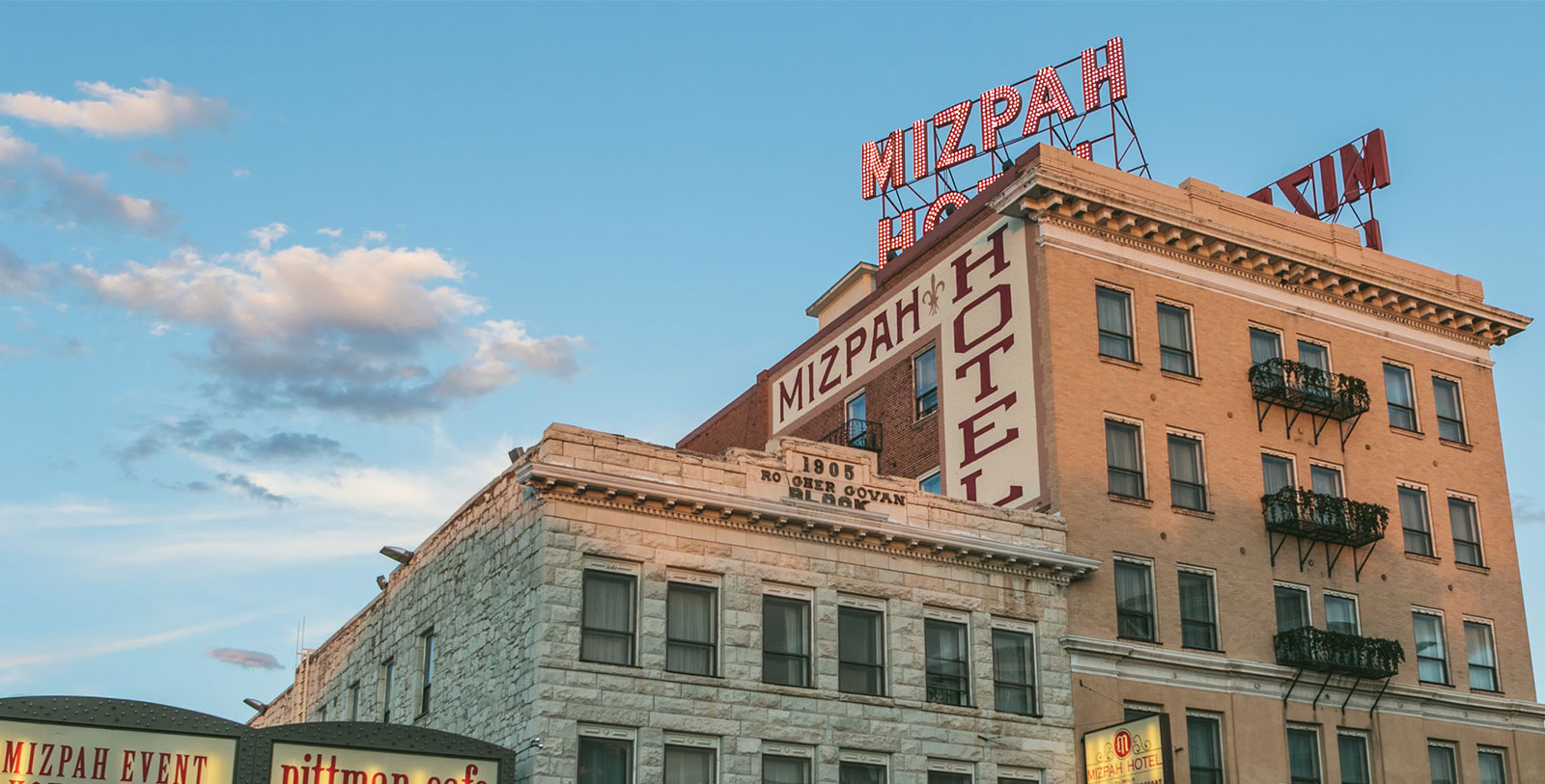 Image of Hotel Exterior, Mizpah Hotel in Topah, Nevada, 1907, Member of Historic Hotels of America, Experience