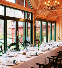 Dining at
Engø Gård
in Tjome