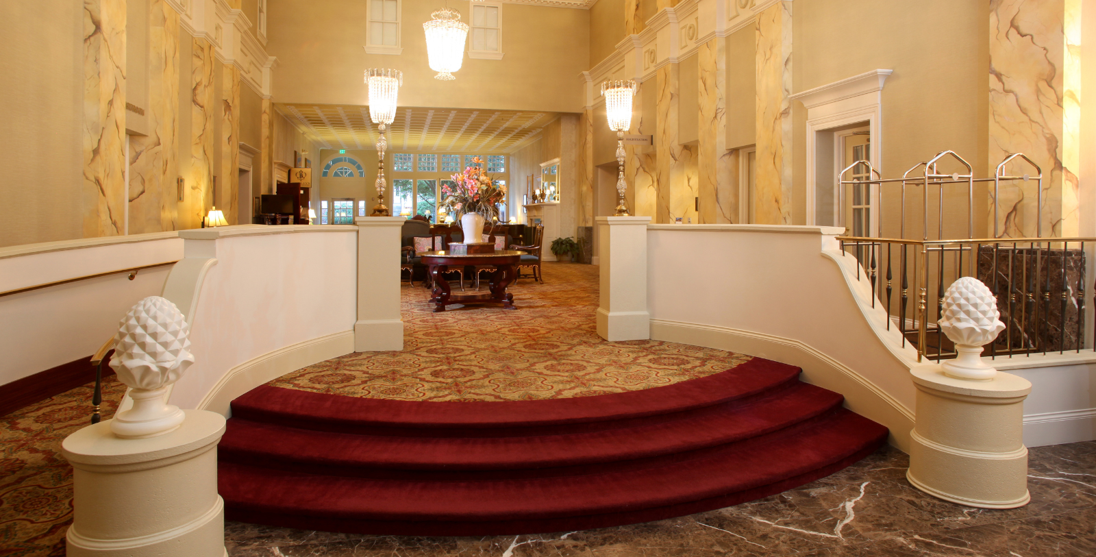 Discover the Victorian architecture of the General Morgan Inn & Conference Center.