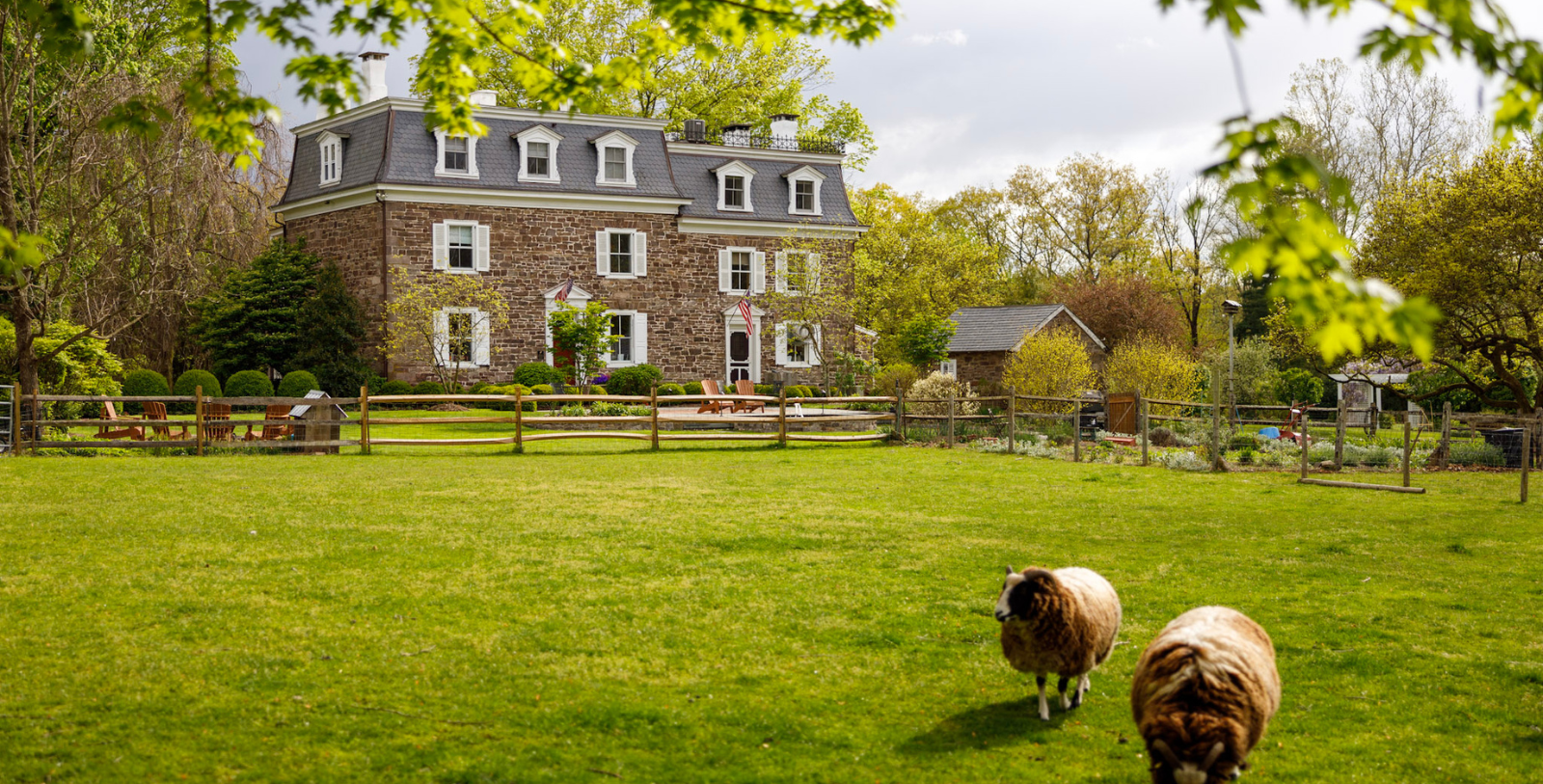 Discover the Federal-style architecture that has defined the Woolverton Inn for centuries.