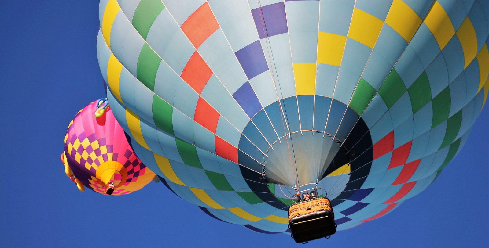 Experience a hot air balloon ride over the countryside of western New Jersey, near the Delaware River.